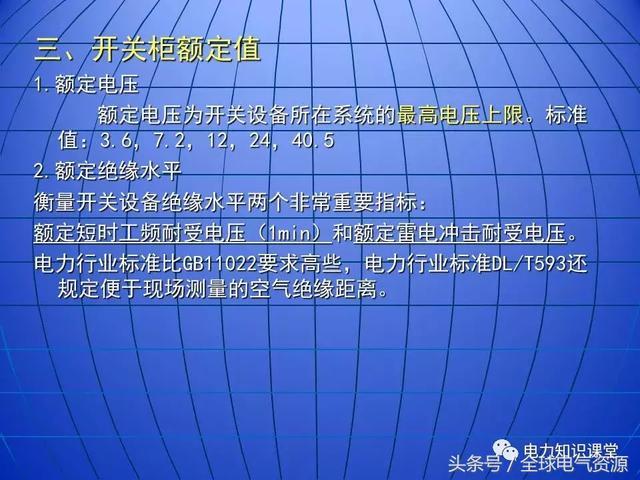 10kV中壓開關柜基礎知識，值得收集！