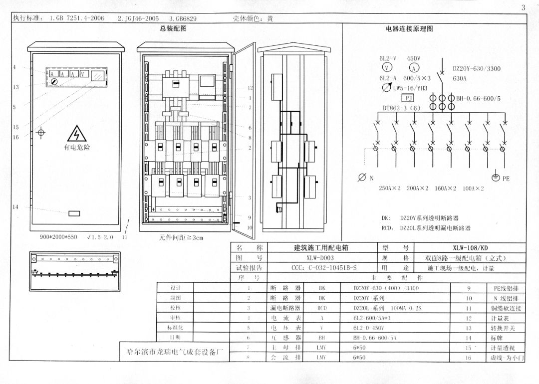 施工現(xiàn)場臨時用電配電箱(機柜)標準化配置圖集！
