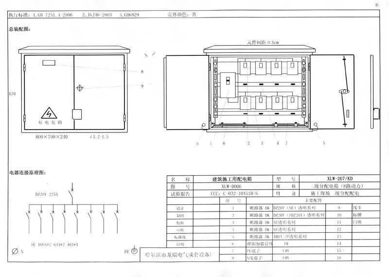 最完整的施工現場臨時用電配電箱(機柜)標準化配置圖集！