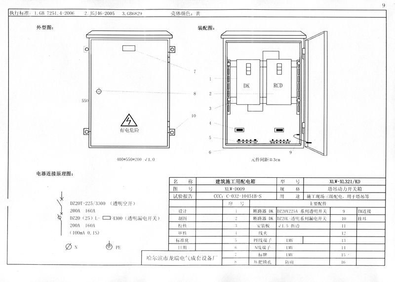 施工現場臨時用電配電箱(機柜)標準化配置圖集，只有這一個！