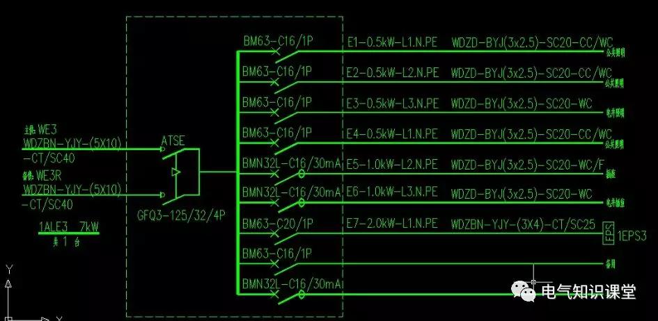 配電箱系統(tǒng)圖中的字母是什么意思？教你如何閱讀配電箱系統(tǒng)圖！